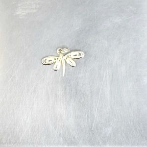 Sterling Silver Firefly whimsical charm bracelet